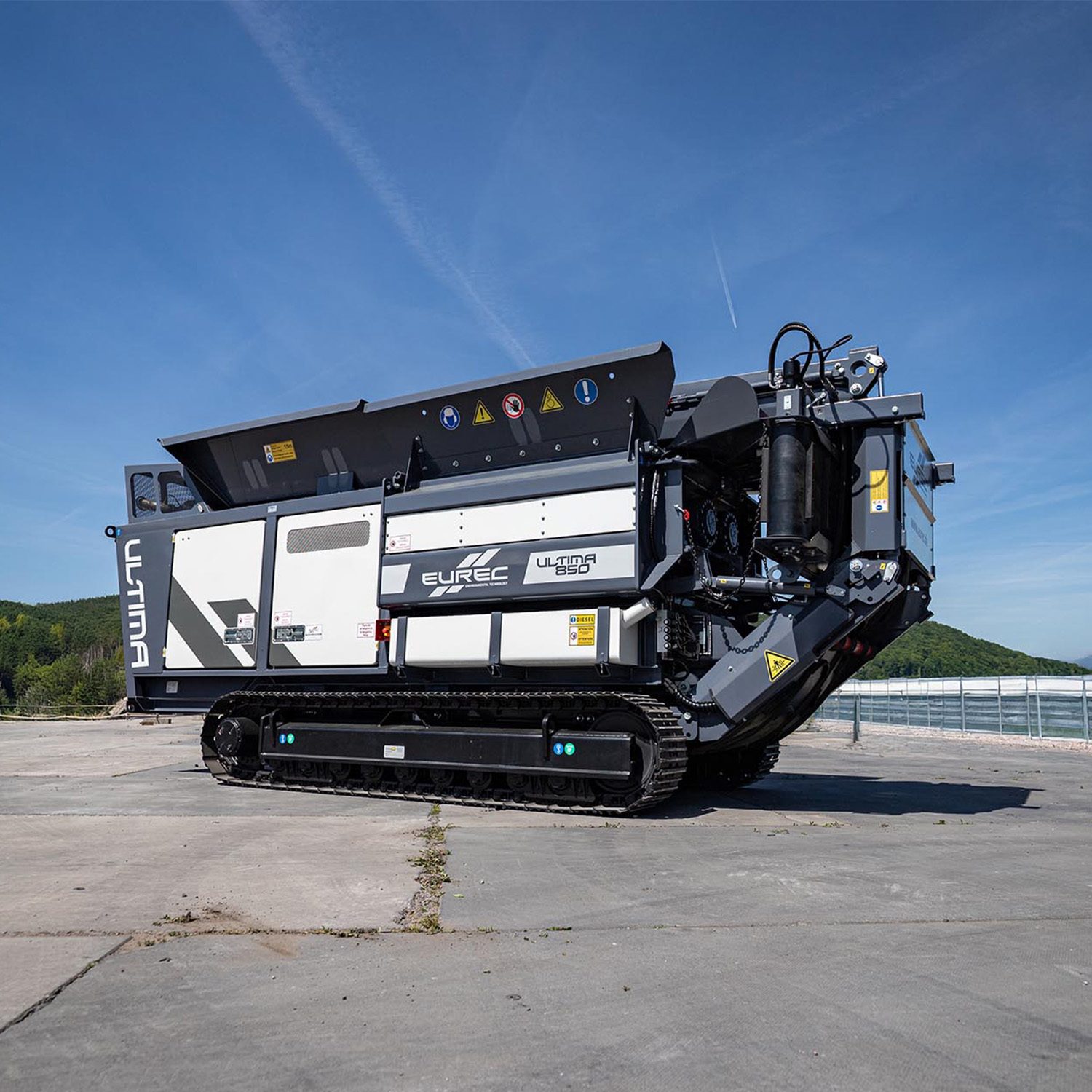 Eurec Ultima folded for transport