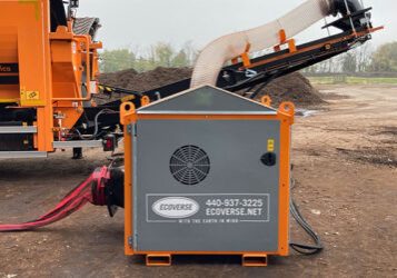 The EcoSift AERAS is portable and can be easily moved from location to location.