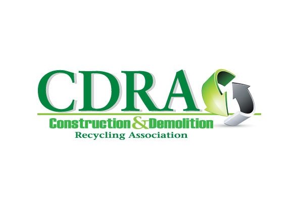 Logo for the Construction and Demolition Recycling Association.